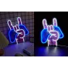 Neon Lights MANTA SNL109MT hand met gamepad neonbord, decoratieve LED-verlichting voor gaming-setup