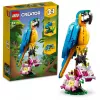 LEGO bouwset exotische papegaai 31136 — Creator displaymodel, 253 onderdelen, 220×120×110 mm