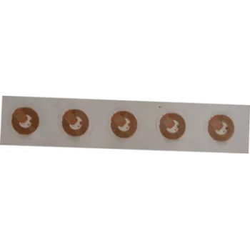 RFID NFC beveiligingsetiketten SCOT NTAG213 18 mm transparant, 10-pack