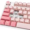 Ducky One 3 Gossamer Pink toetsenbord gaming USB US Engels roze, wit