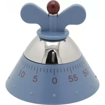 Keukentimer Alessi A09 blauw 120mm x 120mm x 90mm