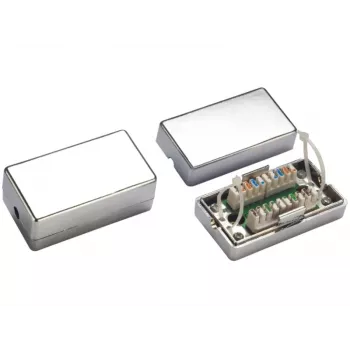 Alantec WTM09 netwerkaansluitdoos Cat6 zilver