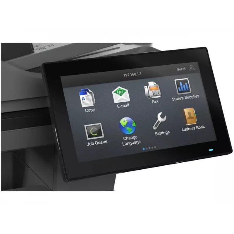 Lexmark MX632adwe Printer Laser Z/W Multifunctionele printer A4 47 ppm USB Wi-Fi Ethernet LAN (SPEC)