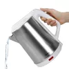 Jata JEHA1723 waterkoker, 2 l, 1500 W, roestvrij staal, wit