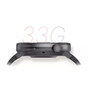 Stelio polshorloge STSWA102BT Activ Pro GPS 46 mm zwart titanium behuizing