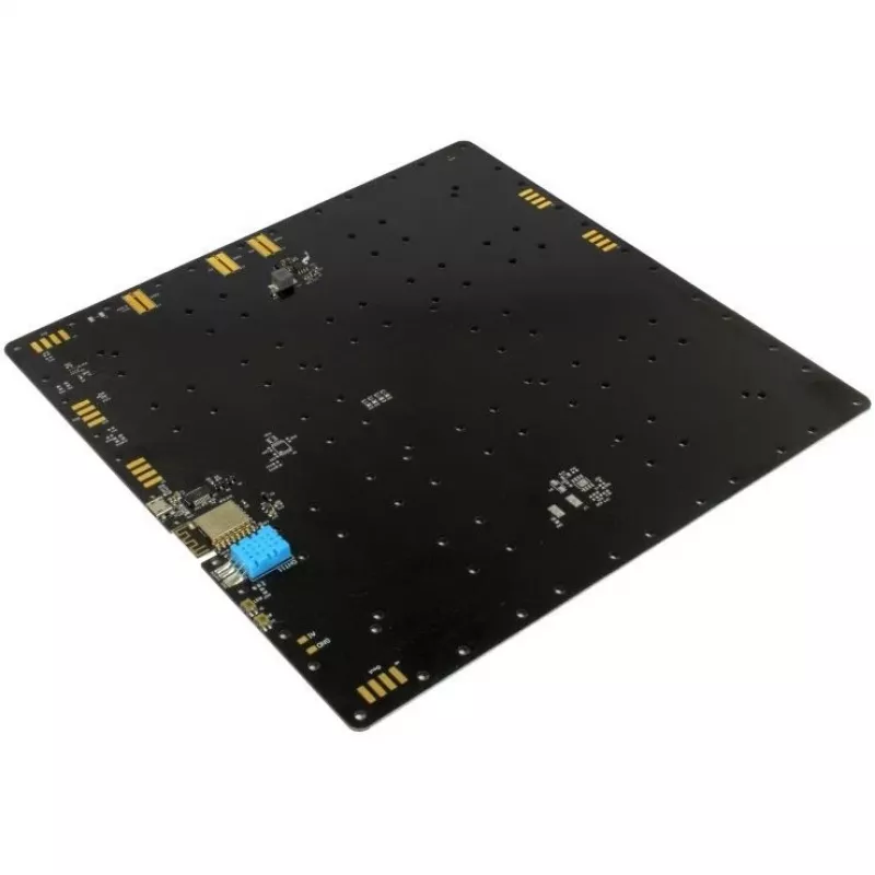 LED-matrixdisplay ALLNET ALL-4duino-8x8 met geïntegreerde temperatuur- en vochtigheidssensor
