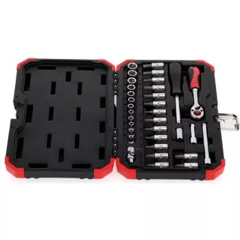 Dopsleutelset Gedore R49003033 1/4 inch metrisch