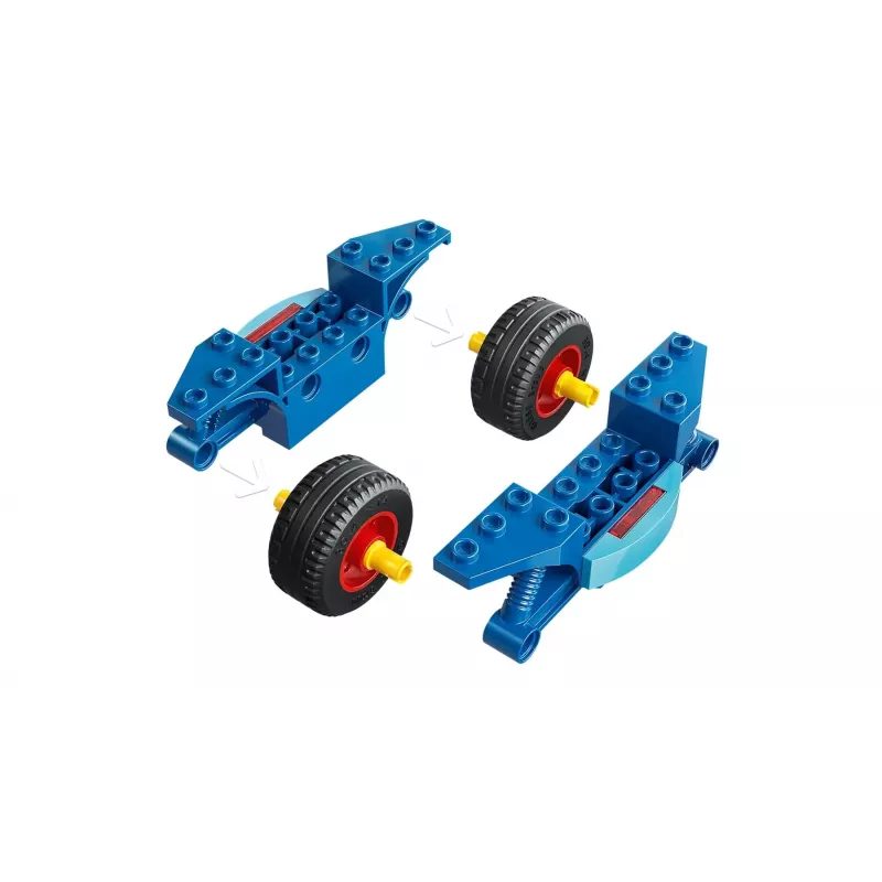 LEGO MARVEL 11206 Spidey op zijn motor tegen Rhino