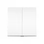TP-Link Tapo slimme lichtschakelaar 2-voudig 1-weg, kantel, wit, 91.5 mm, 100.5 mm, 55.5 mm, 200 g