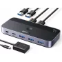KVM USB-switch UGREEN CM662 2x4 uitgang, zwart