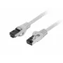 Lanberg PCF8-10CU-0300-S patchkabel Cat.8.1 S/FTP LSZH, koper, 3 m, grijs, Fluke passed