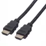 ROLINE High Speed - HDMI met ethernetkabel - HDMI (M) naar HDMI (M) - 1 m - afgeschermd - zwart (11.04.5591)