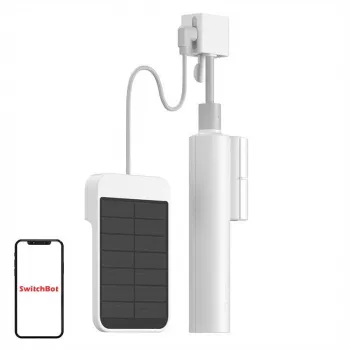 SwitchBot Blind Tilt wit slimme lamellenmotor W2701600, voor horizontale/verticale lamellen, op batterij
