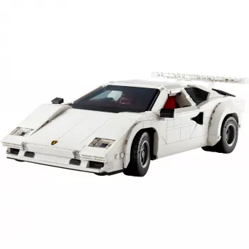 LEGO Icons bouwset Lamborghini Countach 5000 Quattrovalvole 10337 — tentoonstellingsmodel, 1.506 onderdelen, 340×90×160 mm