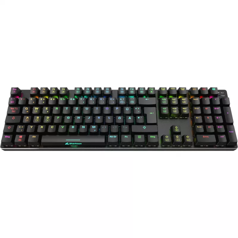 SKILLER SGK36W, gaming-toetsenbord zwart, DE-layout, Huano Red