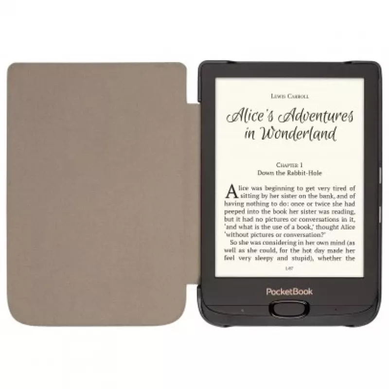 Tablet-hoes WPUC-627-S-GY grijs (PocketBook Touch Lux 4, Lux 5, Color, Touch HD 3, Basic Lux 2)