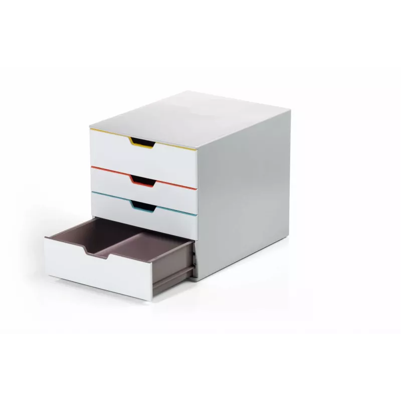 Durable VARICOLOR MIX 4 kunststof ladenunit grijs 4 laden