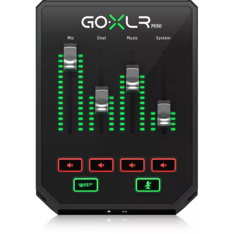 TC Helicon Go XLR Mini - mixer en audio-interface