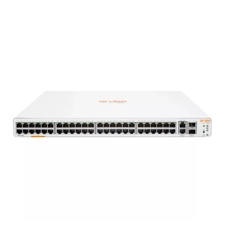 HPE Networking Instant On 1960 48G 2XT 2XF switch Europa (JL808A#ABB) - (opvolger van de HPE 1950 48G 2SFP+ 2XGT switch (JG961A#ABB))