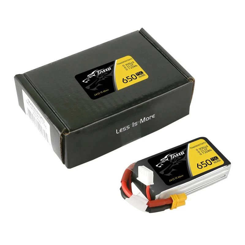Accu Tattu 650mAh 11,1V 75C 3S1P