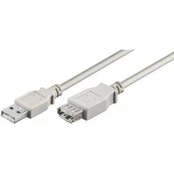 MicroConnect - USB-verlengkabel - USB (M) naar USB (V) - 5 m