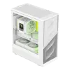 Gamemax behuizing | AERIS 330 MW | wit | mini-tower | voeding niet inbegrepen