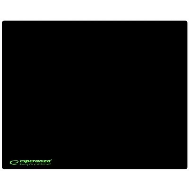 Gaming-muismat ESPERANZA EGP102K — rubber, 300×240 mm, 3 mm dik, antislip, zwart