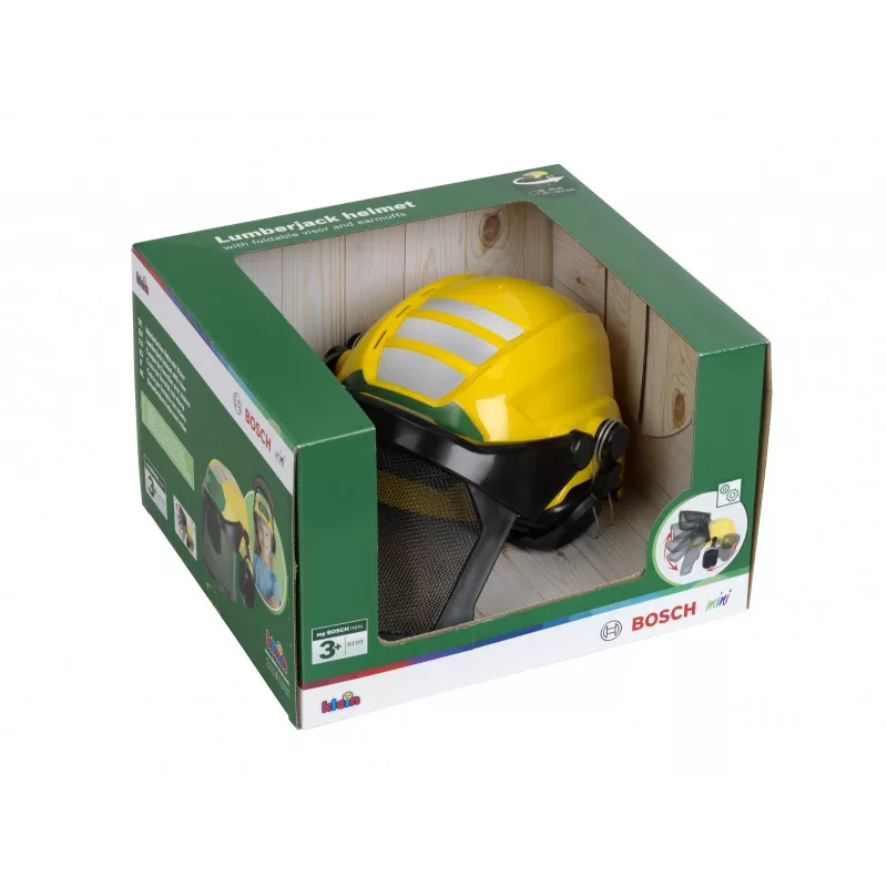 KLEIN houthakkershelm met vizier model 8199 — beschermhelm voor kinderrollenspel