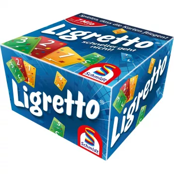 Ligretto, kaartspel blauw