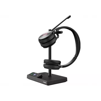 Basisstation Yealink WH62 extra DECT-basis zwart