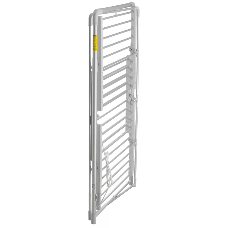 Elektrisch opvouwbaar wasrek Adler AD 7829 — 300 W, 148×52×90 cm, wit, vrijstaand