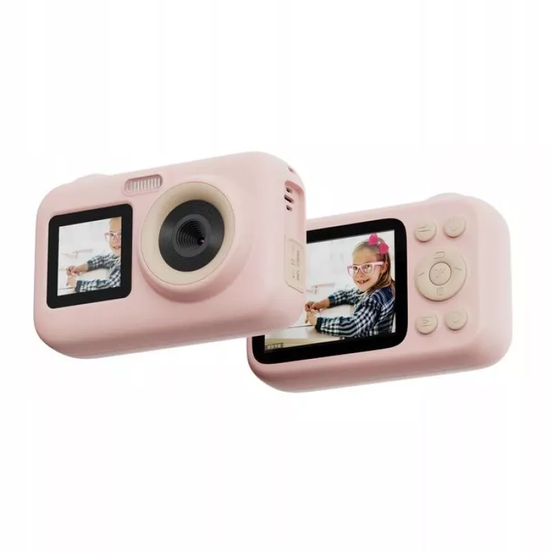 Actiecamera SJCam Funcam+ roze 1080p waterdicht, SJCam PLUS PINK