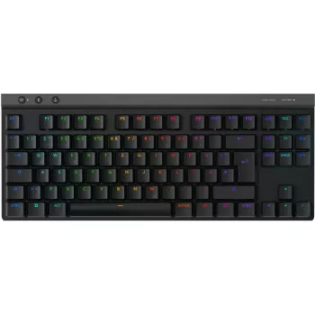 Logitech G G515 - toetsenbord - LIGHTSPEED - TKL - achtergrondverlichting - draadloos - 2,4 GHz, Bluetooth, USB - QWERTZ - Duits - toetsenschakelaars: GL Li
