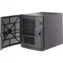 Computerbehuizing Supermicro CSE-721TQ-350B2 Mini Tower zwart