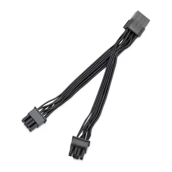 Waterverdeler EK Water Blocks EK-Loop OmniLink 2-Way 100mm — 2-weg vloeistofkoelingsverdeler, 100 mm afstand