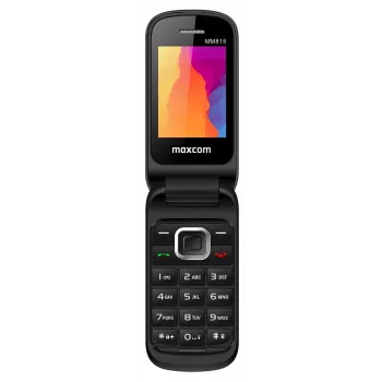 Klaptelefoon MM 815 dual-SIM zwart