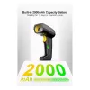 Inateck barcodescanner 52 zwart [BCST-52_black]