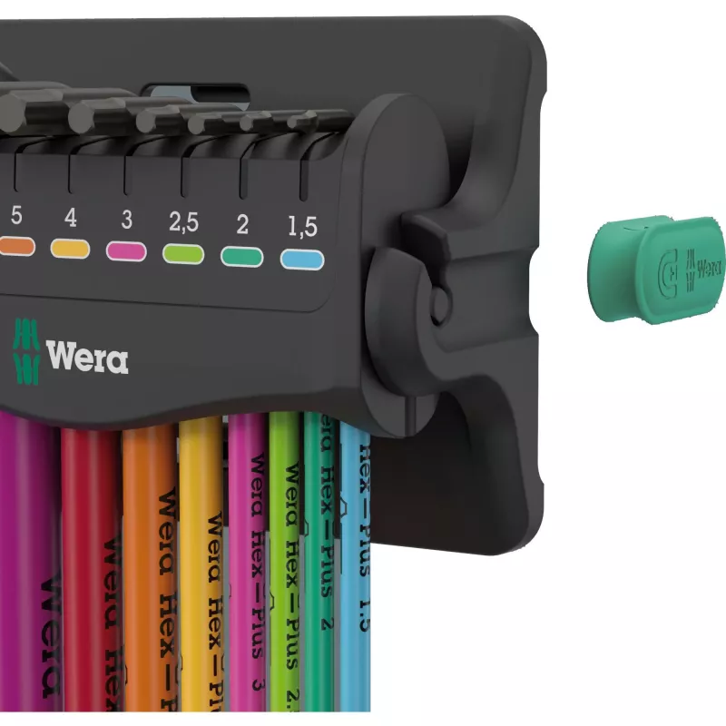 Wera 05133165001 inbussleutelset L-vormig metrisch 9-delig