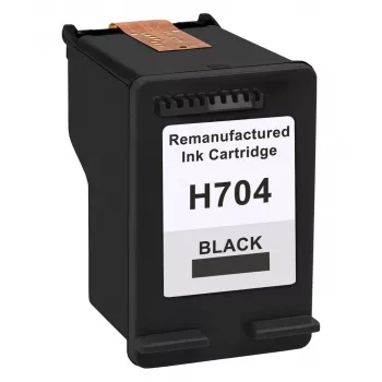Inktpatroon Superbulk HP 704 CN692 zwart, 150 ml, inkjetvervanging voor HP 704