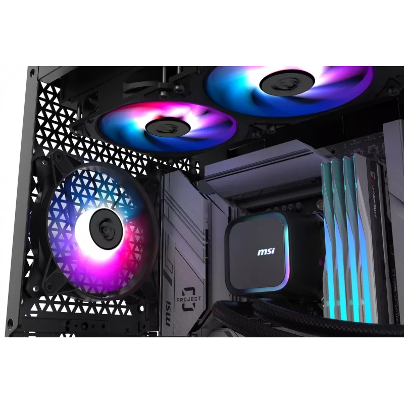 MSI MAG Coreliquid A13 360 moederbord, processor all-in-one-vloeistofkoeler 12 cm zwart 1 stuk