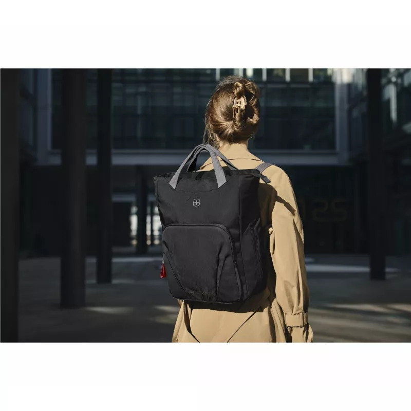Dameshandtas Wenger SwissGear Motion Vertical Tote 39,6 cm 15,6 inch zwart