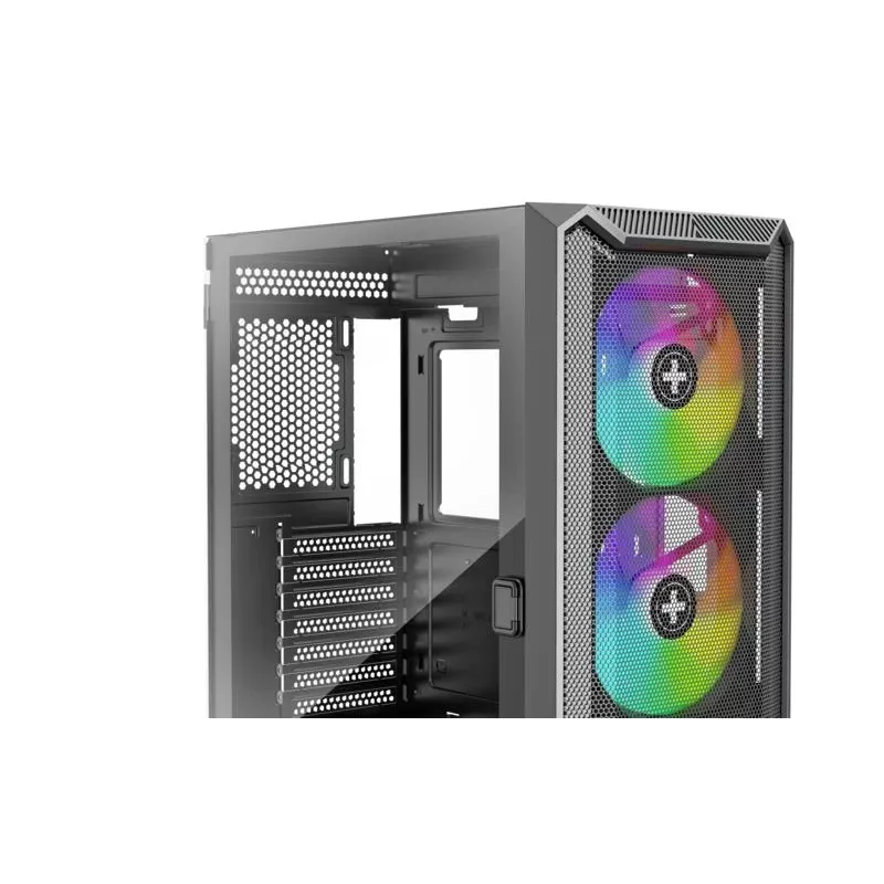 Behuizing|XILENCE|ATX/micro ATX/Mini-ITX|Zwart|Midi Tower|PC|XG161