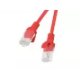 PATCHCORD Cat.6 UTP 3M rood FLUKE BESTANDEN LANBERG 10ER-PACK