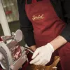 Keukenschort Berkel DV7700 unisex rood katoen