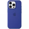 Siliconen hoes Apple iPhone 16 Pro MagSafe ultramarijn hoes