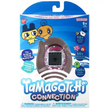 Digitaal handheld huisdier Bandai Tamagotchi Connection roze glitter — virtueel huisdierspeelgoed