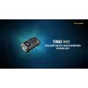 Sleutelhangerzaklamp Nitecore TINI3 zwart 600 lm USB oplaadbaar
