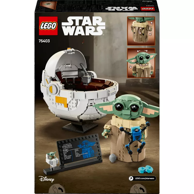 LEGO STAR WARS 75403 Grogu met zwevende kinderwagen