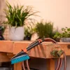 Cleansystem handborstel M hard grijs turquoise allround-zachte-kunststofstrips