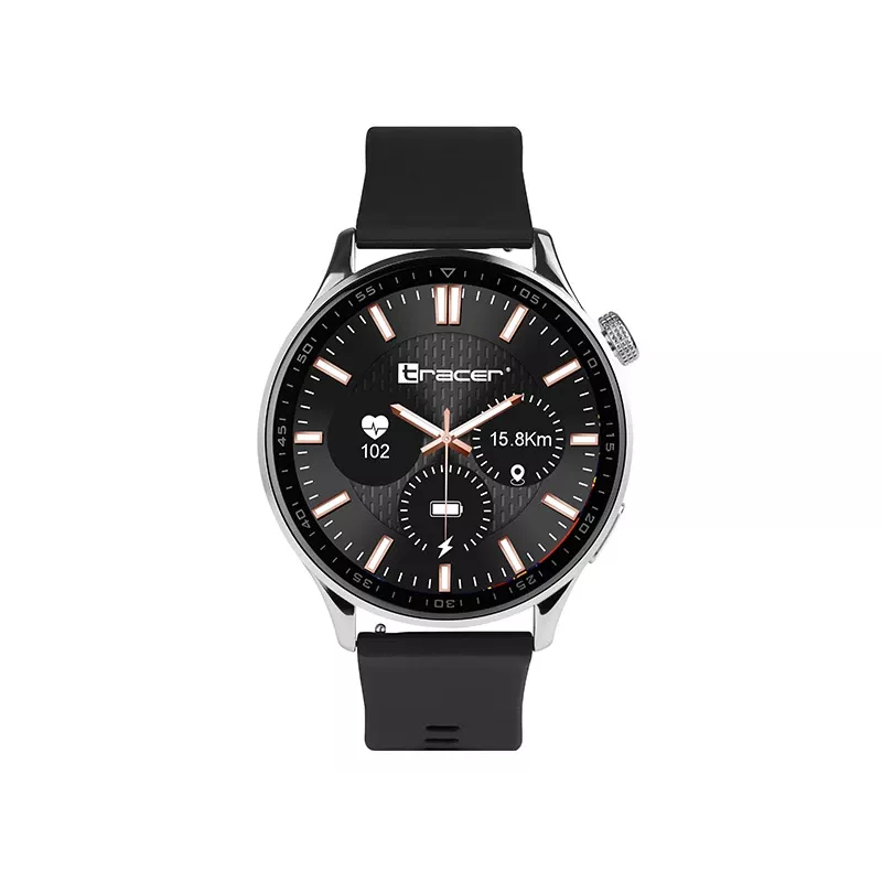 Smartwatch Tracer SMW9 X-TRO 1.52 zwart